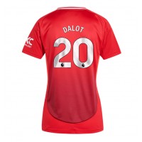 Manchester United Diogo Dalot #20 Hjemmedrakt Dame 2024-25 Kortermet